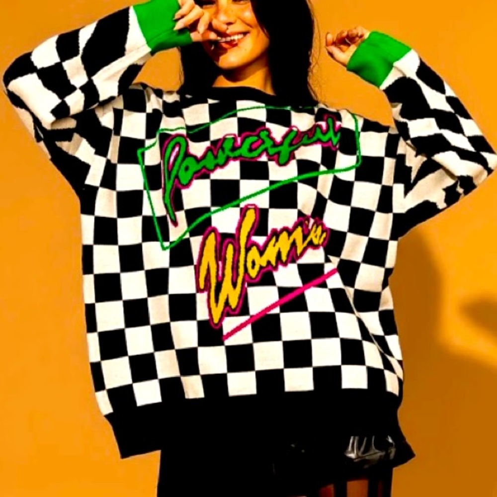 LaLa Designs, Oversized Knit sweater, L/XL
